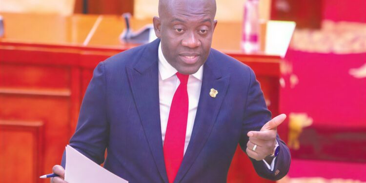 Honourable Kojo Oppong   Nkrumah, Chairman Newly Constituted Policy Committee for NPP And MP for Ofoase-Ayirebi constituency.