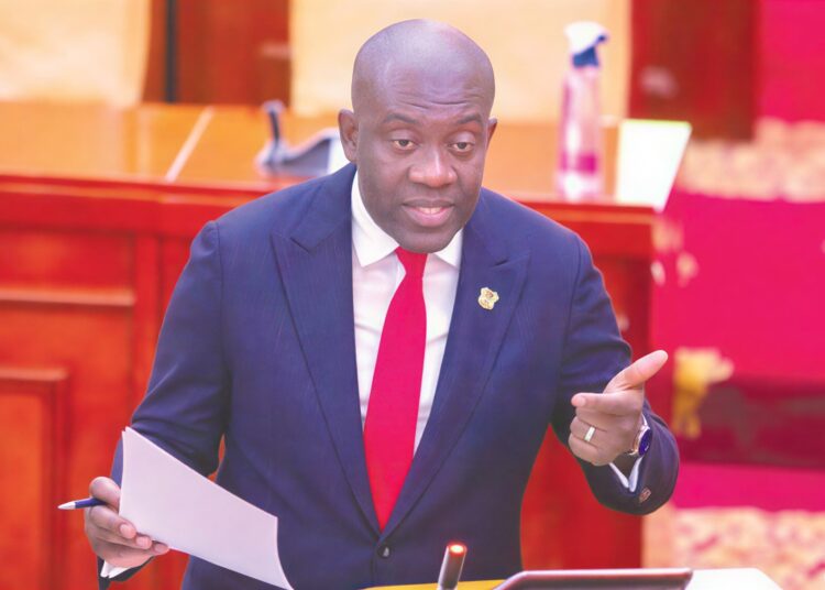 Honourable Kojo Oppong   Nkrumah, Chairman Of the Policy Committee for NPP And MP for Ofoase-Ayirebi constituency.