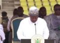 President Mahama Calls For National Unity During Eid-ul-Adha Celebration 7 His excellency Delievering His Address At The Eid Celebration