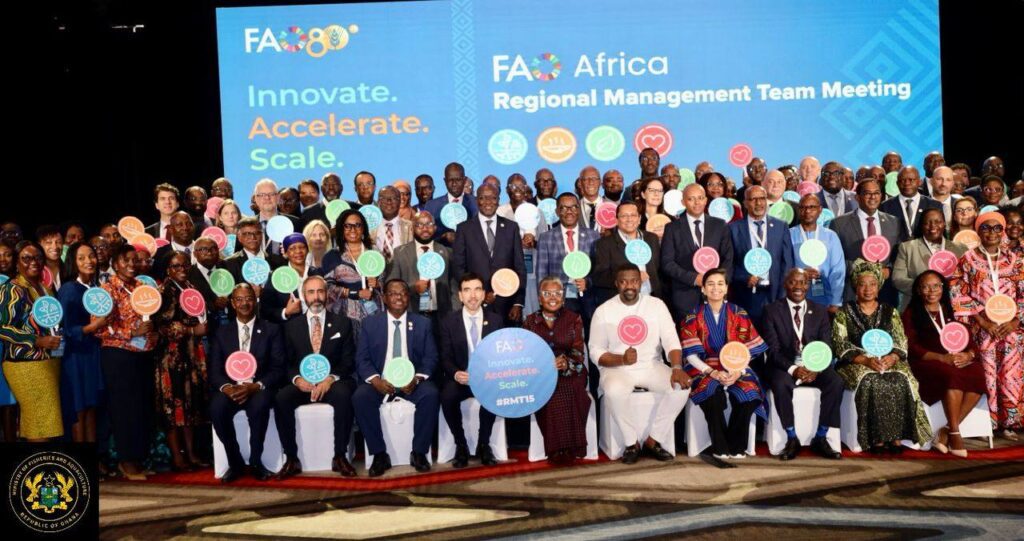 MoFAD Partners with FAO to Restructure African Agrifood Defenses 4 15th Regional Management Team Meeting of the Food and Agriculture Organization 1