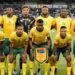 SAFA President Backs Bafana to Rise Above Azteca Pressure in WC Opener 11 South Africa national team poses for a pre-match photo