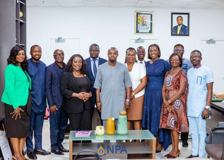 Ghana Gas, NPA Deepen Partnership Through Strategic Engagement 1 National Petroleum Authority (NPA) with Ghana Gas