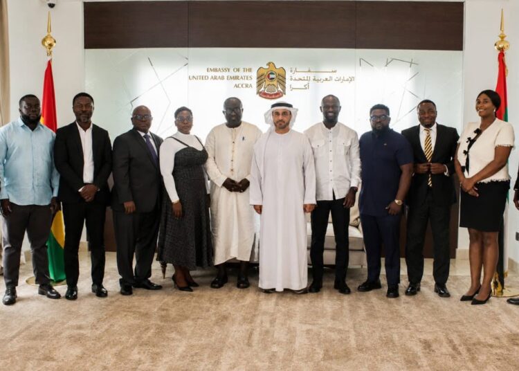UAE Ambassador to Ghana, H.E. Dr Abdulla Al Mandoos and Petroleum Hub Development Corporation (PHDC)