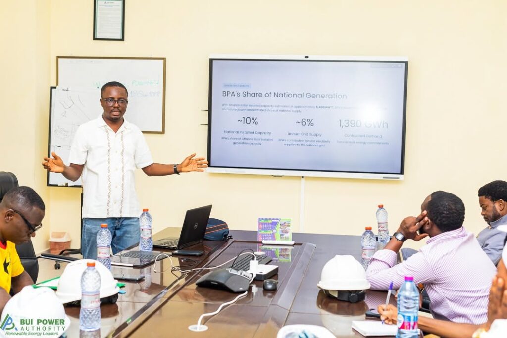 Energy Ministry, BPA Inspects Ongoing Power and Renewable Energy Projects at Bui and Yendi 2 728580883 1470036548498333 5823306451594977519 n