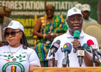 Minister for Lands and Natural Resources, Hon. Emmanuel Armah Kofi Buah