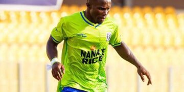 Augustine Okrah scored 6 goals in April/May to win nasco Player of the month