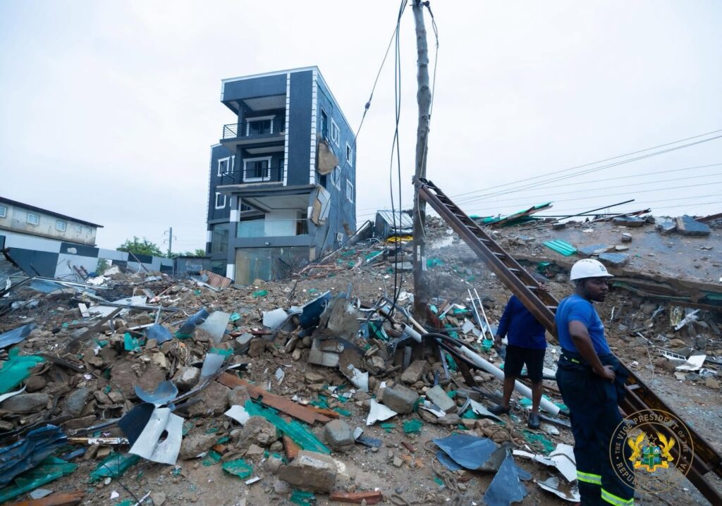 Avenor Building Collapse: Two Killed, Woman Still Trapped Under Rubble 4 Avenor 2
