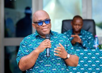 Chief Executive of the NHIA, Dr. Victor Asare Bampoe