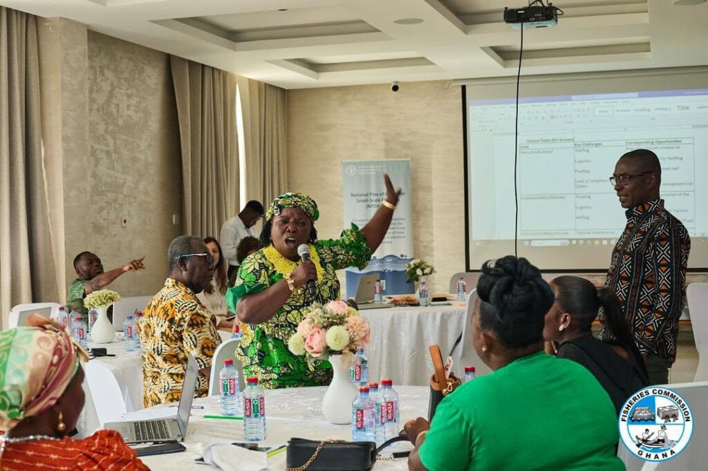 Akosombo Forum Establishes Development Process for Small-Scale Fisheries 4 Fisheries Commission and FAOs NPOA SSF Workshop at Akosombo 1