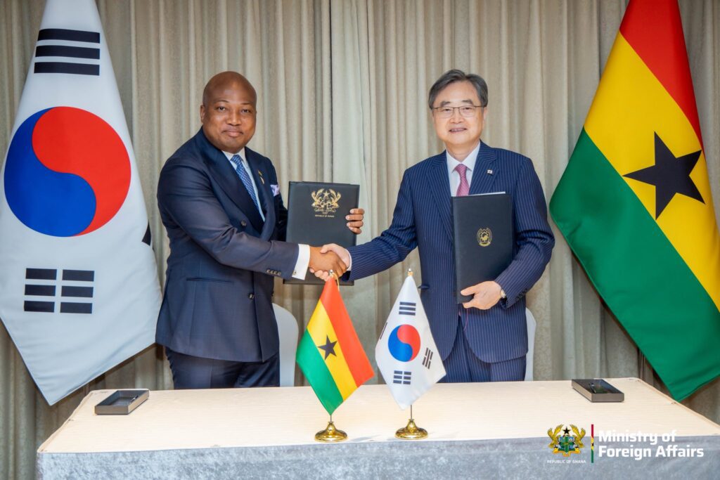 Ghana and Korea Sign Waiver 2