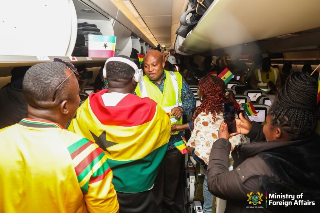 Ghanas Evacuees from South Africa 1