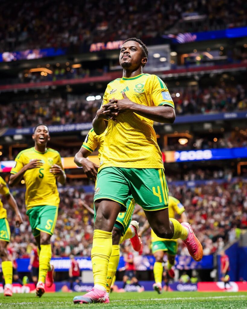 Mokoena Penalty Rescues a Point for South Africa against Czechia 3 HLHTit9WIAAniUR