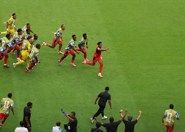 Kevin Lenini made history by scoring Cape Verde's first ever goal in their history at the FIFA World Cup