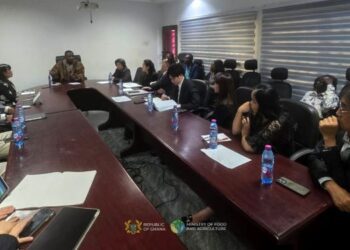Ghana Opens Agricultural Corridors to Thai Investment, Showcases Palm Oil Potential 5 Hon. John Dumelo, Deputy Minister for Food and Agriculture, with H.E. Mrs. Urasa Mongkolnavin, and Thai Delegation