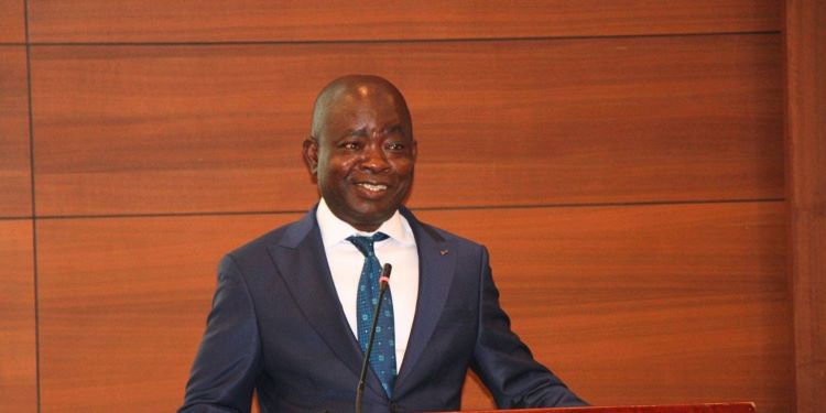 Ghana Advances Transatlantic Commercial Alliance at Accra Industrial Summit 1 Hon. Sampson Ahi, Deputy Minister for Trade, Agribusiness and Industry, at the U.S.-Ghana Chamber of Commerce Trade and Investment Mission