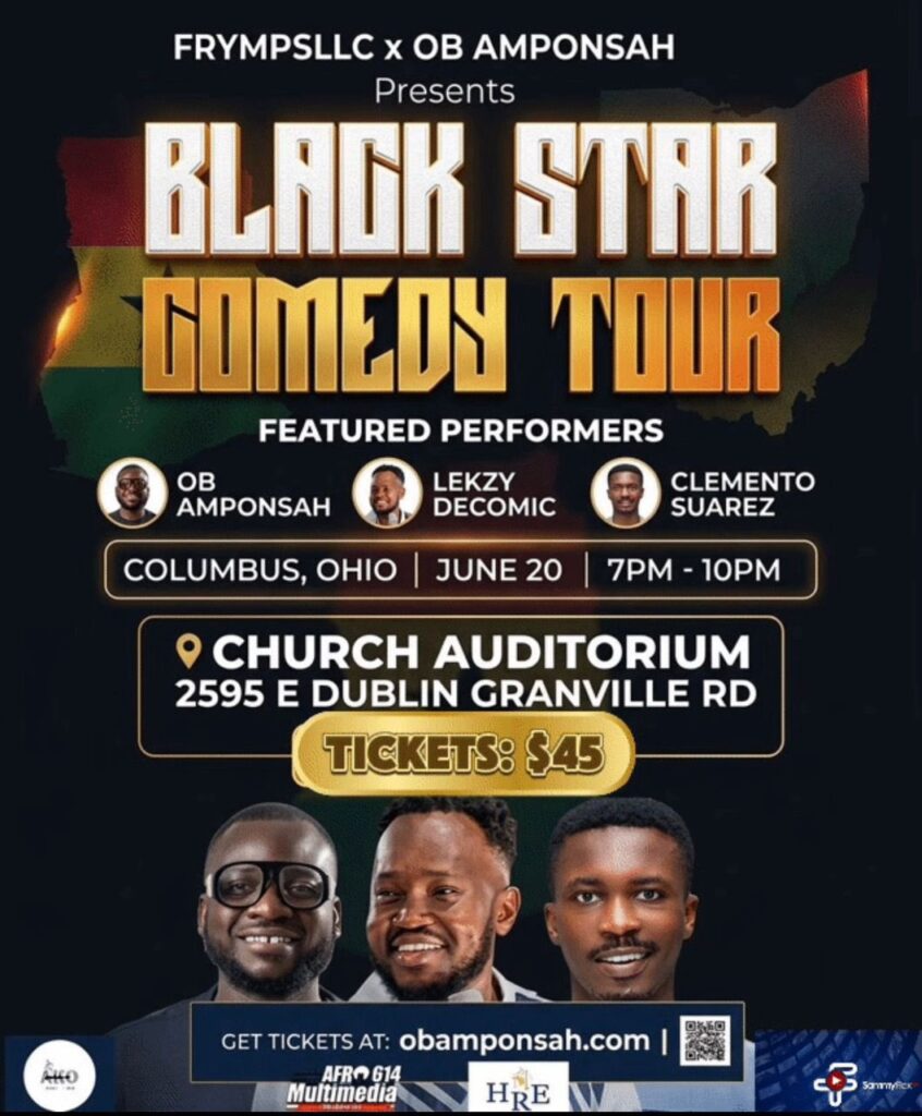 Ghana’s Top Comedians Bring Black Star Tour to American Stages 3 IMG 4850
