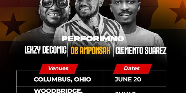 Ghana’s Top Comedians Bring Black Star Tour to American Stages 1 Black Star Comedy Tour