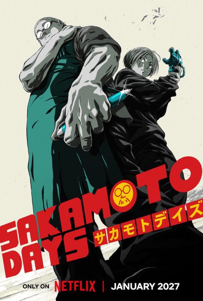 Sakamoto Days Season 2 Key Visual Revealed for January 2027 Premiere