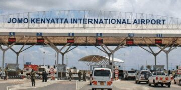 Jomo Kenyatta International Airport (JKIA) in Nairobi
