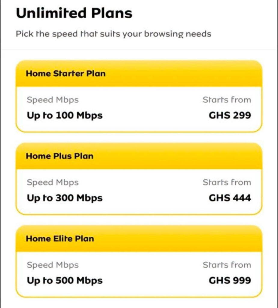 MTN Fibre Broadband 3