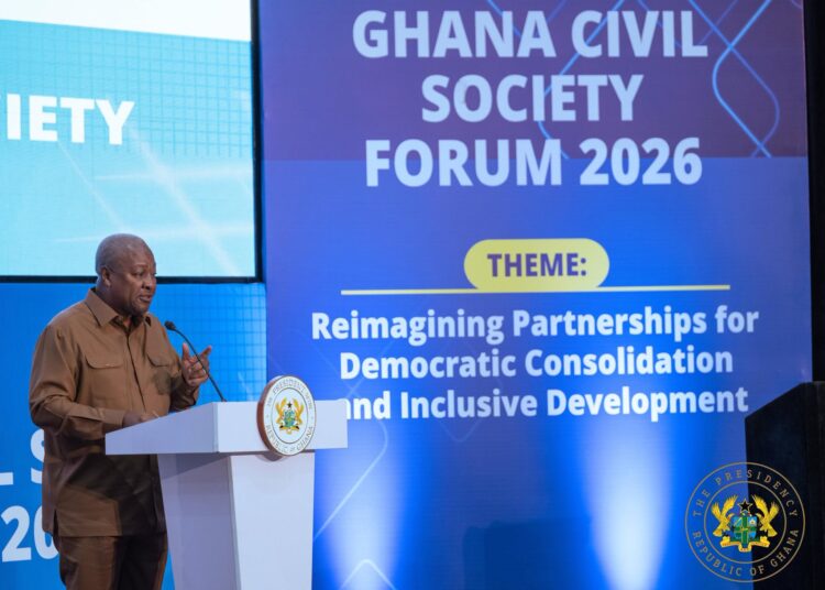 Mahama Elevates Civil Society as Key Partner in Ghana's Transformation 1 President John Dramani Mahama