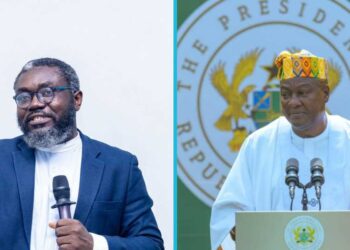 Constitutional Review Will Be Your Biggest Legacy, Barker-Vormawor Tells Mahama 5 President John Dramani Mahama (R) and Osagyefo Oliver Barker-Vormawor, Legal Practitioner and Activist (L)
