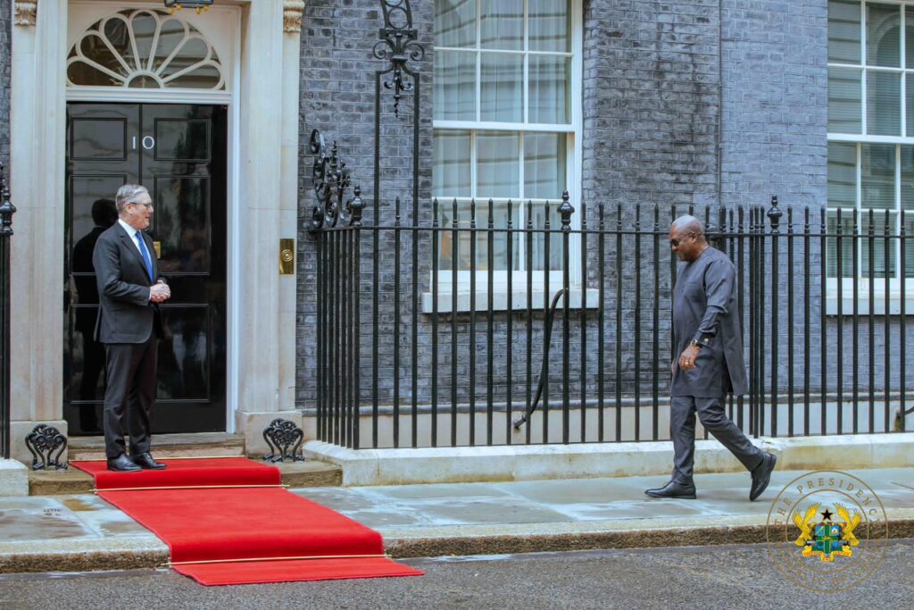 Mahama and Keir Starmer 4