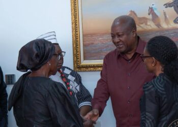 President Mahama Pays Glowing Tribute to Ambassador Victor Gbeho 3 President Mahama meets Ambassador Victor Gbeho's Family