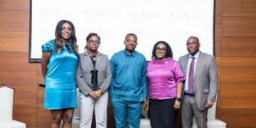 Mr. Seth Twum-Akwaboah, Chief Executive Officer of the AGI, and GIPC Team, at the US-Ghana Chamber of Commerce Business Engagement