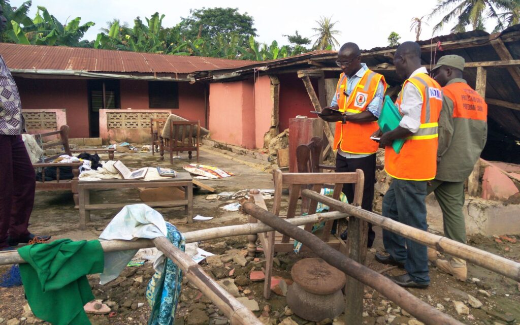 Unsafe Buildings Must Go Down To Protect Lives — NADMO 4 NADMO OFFICIALS