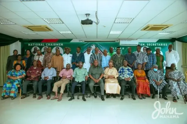 NDC Council of Elders with President Mahama