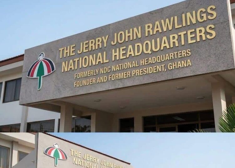 High Court Upholds NDC's Six-Month Resignation Rule 1 NDC Renames Party headquarters after Rawlings