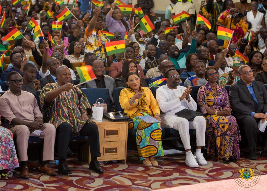 President John Dramani Mahama at the UK Town Hall Meeting with the Ghanaian Diaspora 2