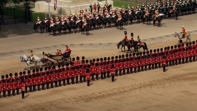 King Charles Marks Official Birthday at Trooping the Colour 6 Troop 2