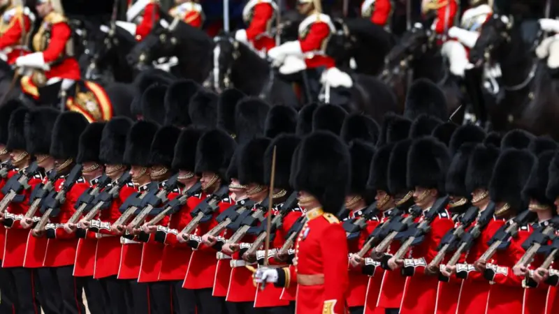 King Charles Marks Official Birthday at Trooping the Colour 2 Troop 4