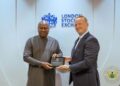 Mahama Rings London Bell, Woos Global Investors to GSE