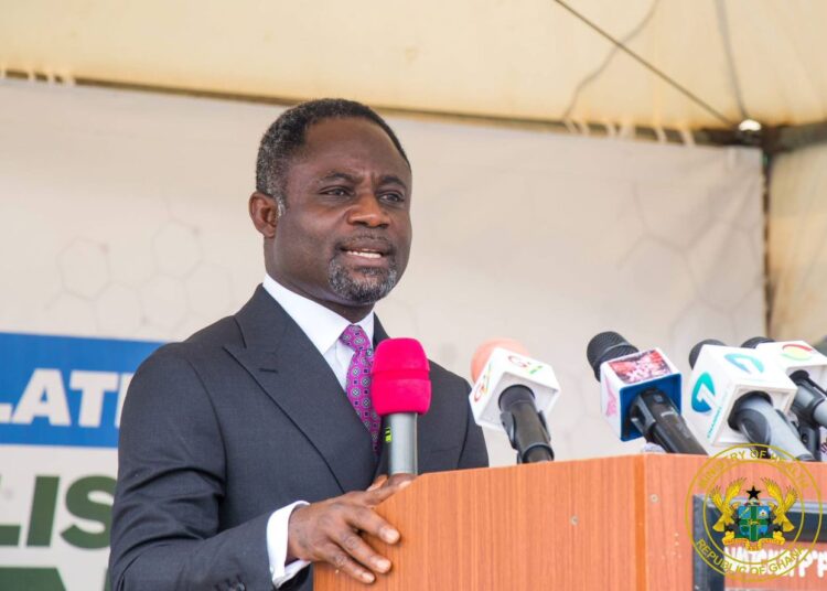 Minister of Health, Hon. Kwabena Mintah Akandoh