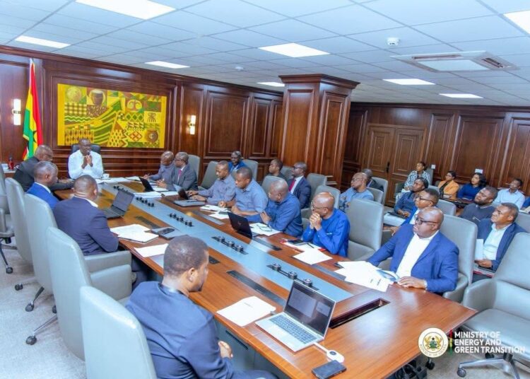 Government Pushes Stronger Coordination to Unlock Energy Sector Reforms 1 Interagency Meeting