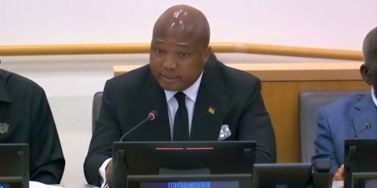 The Minister of Foreign Affairs, Honourable Okudzeto Ablakwa