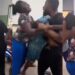 The Midwife being assaulted at Tema Community 22 Polyclinic