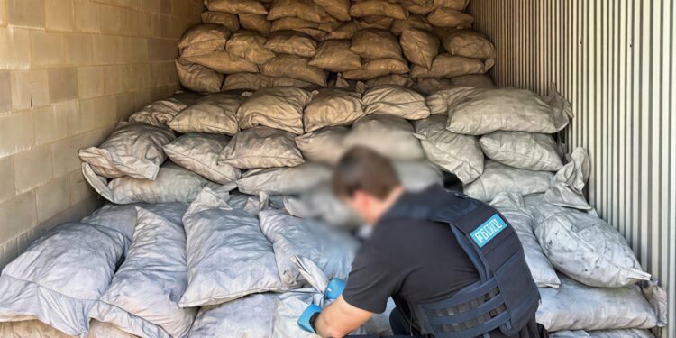 The Shipment Intercepted In Australia