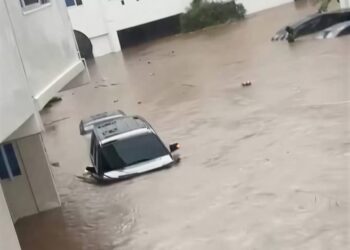 Some parts of Tse Addo Flooded