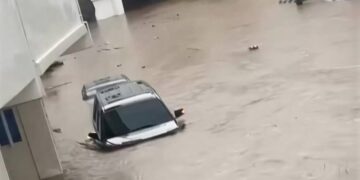 Some parts of Tse Addo Flooded