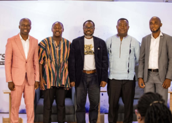Sports Must Move Beyond Politics to Drive Ghana's Economy, Dr. Koranteng Advices 3 Dr. Ernest Koranteng (extreme left)