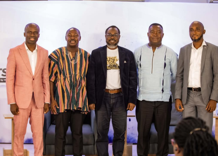 Dr. Ernest Koranteng (extreme left)