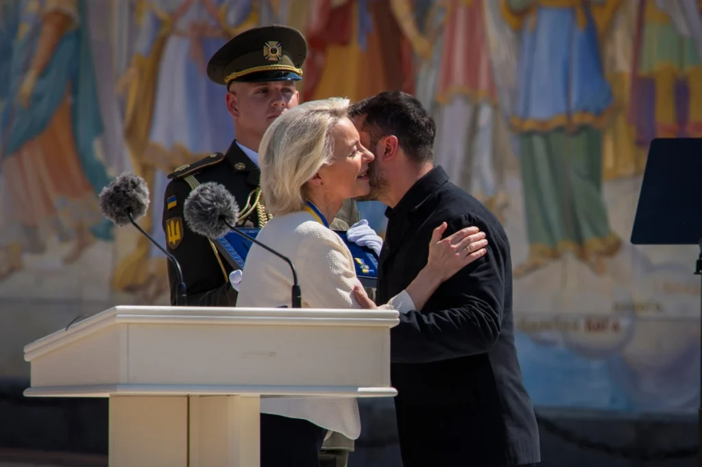 Von der Leyen Awarded Ukraine's First Order Of Europe 3 1001028224