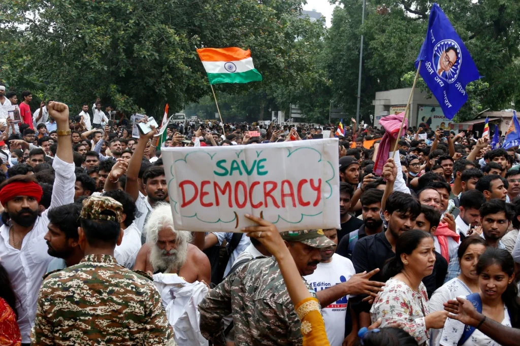 Cockroach Janta Party Protest Sparks Police Clashes 4 1001037112