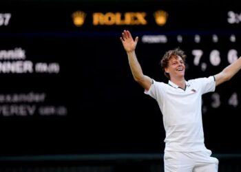 Italian tennis star, Jannik Sinner
