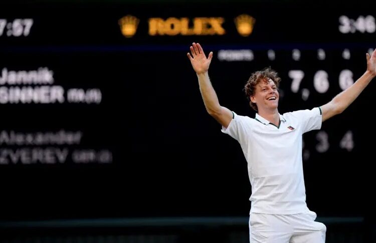 Italian tennis star, Jannik Sinner