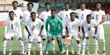 Black Satellites pose for a pre-match photo